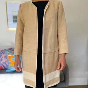 Zara beige / neutral fall jacket